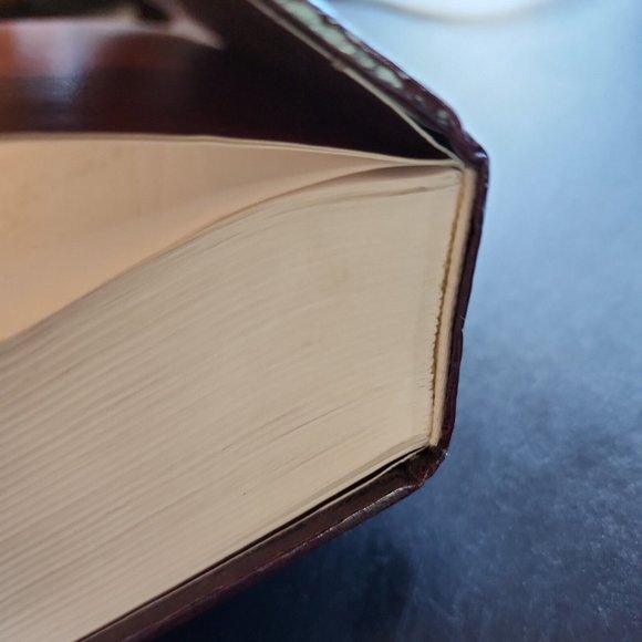 Thompson Chain Reference Bible NIV Red Letter Edition Kirkbride Hardcover 1990 - Picture 12 of 12